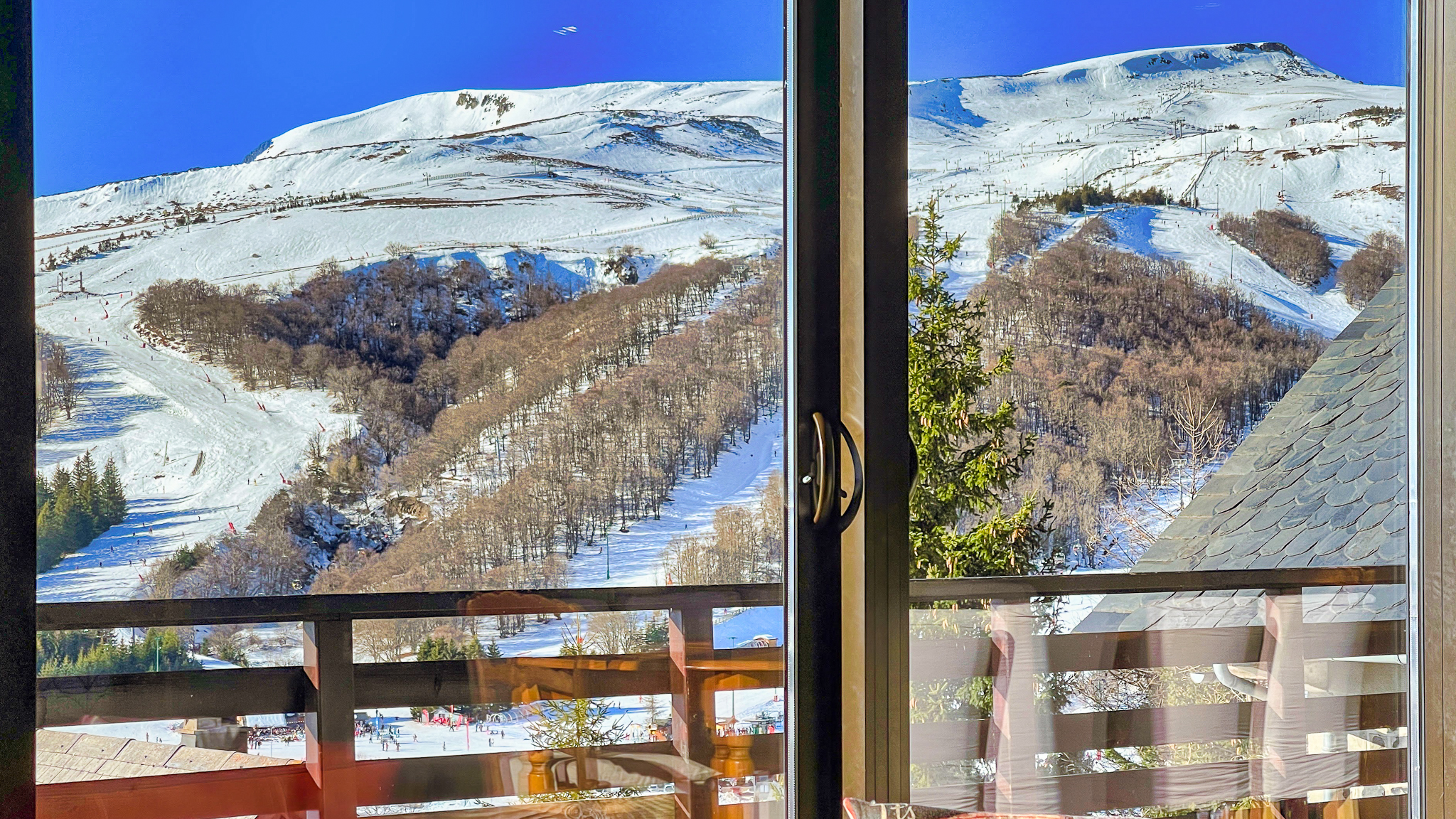 Chalet Cascade Super Besse, belle vue sur les pistes de ski