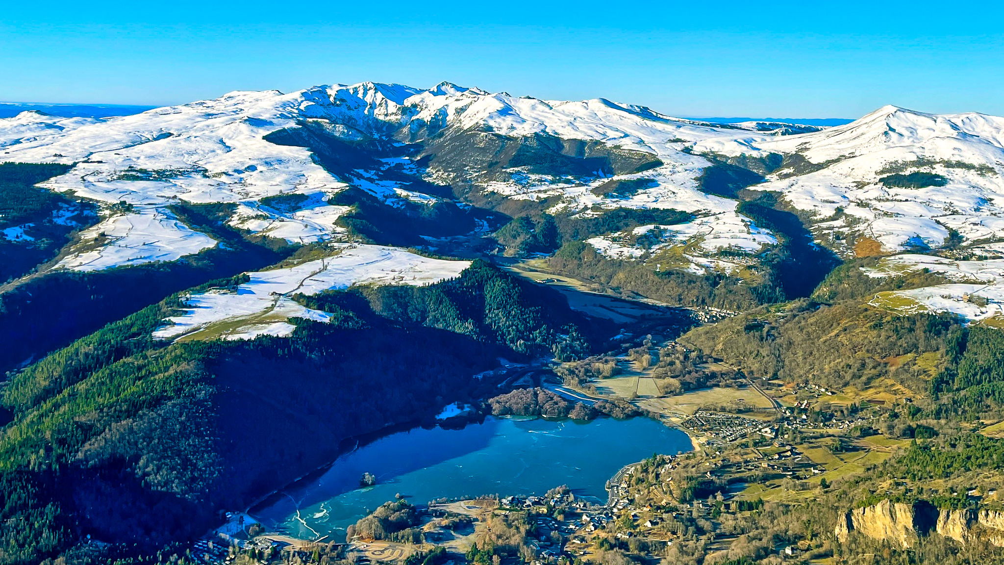 La Vallée de Chaudefour et le Lac Chambon