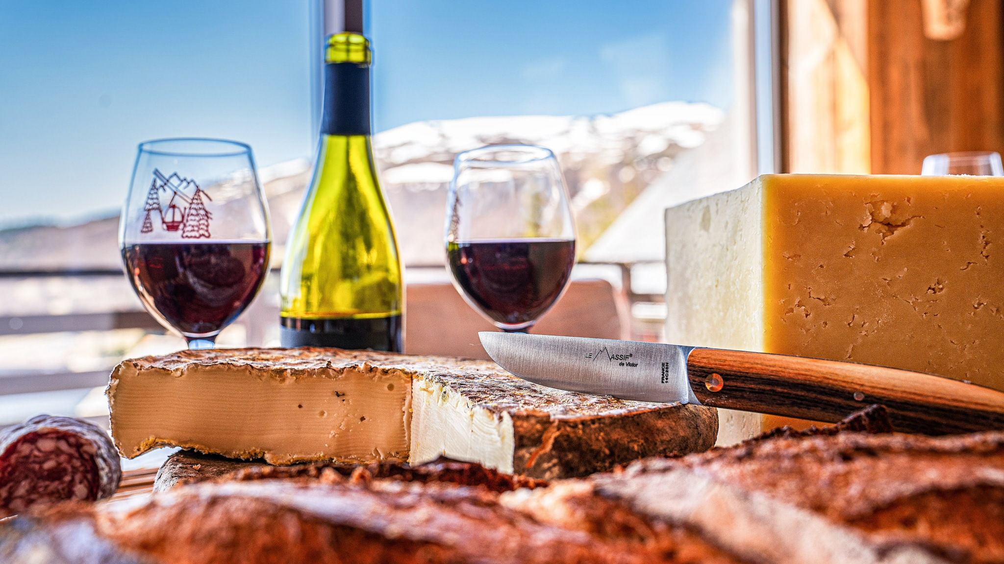 Chalet Cascade Super Besse, produits du terroir