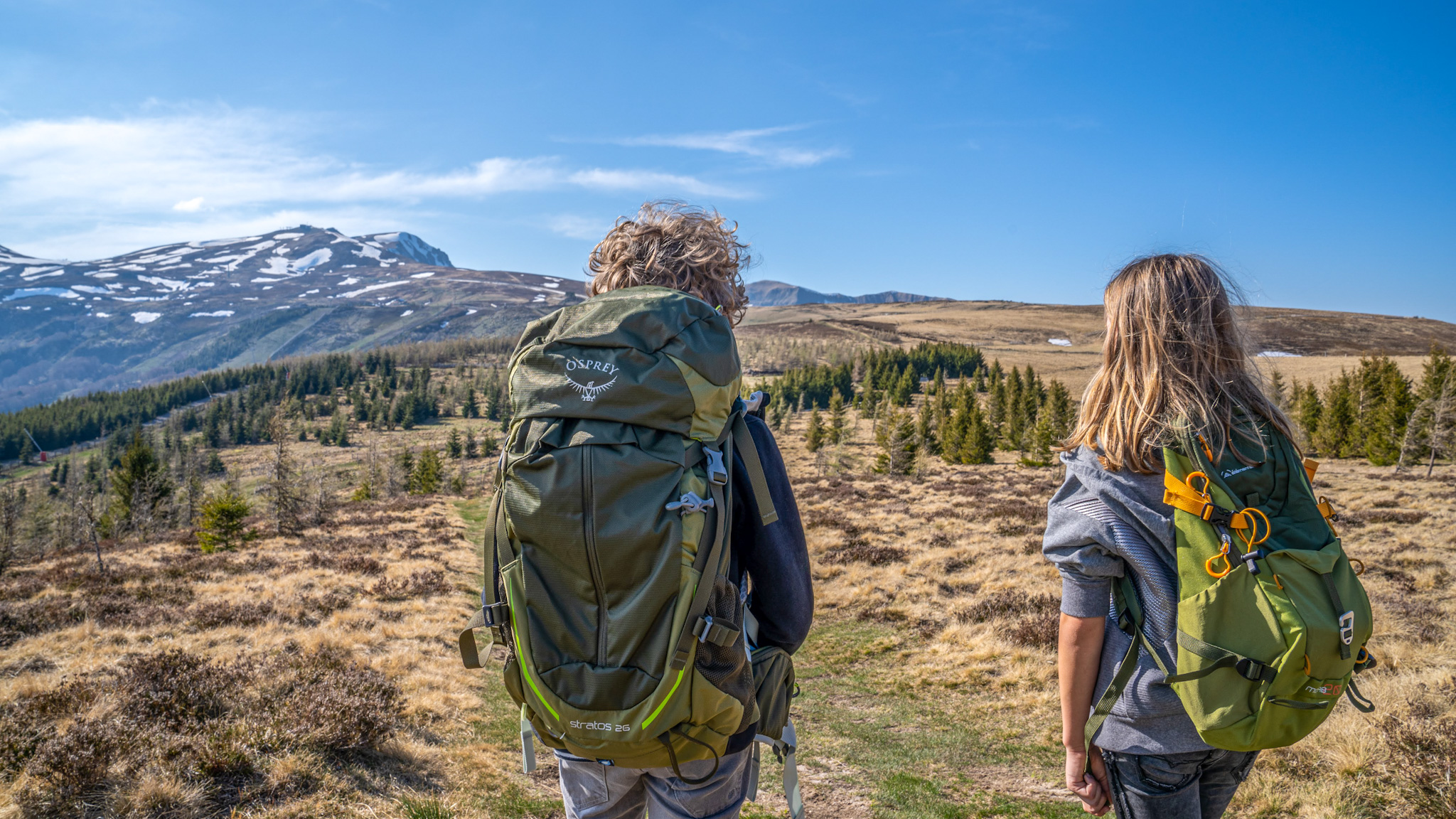 Massif Central, randonnée dans le Massif du Sancy au printemps
