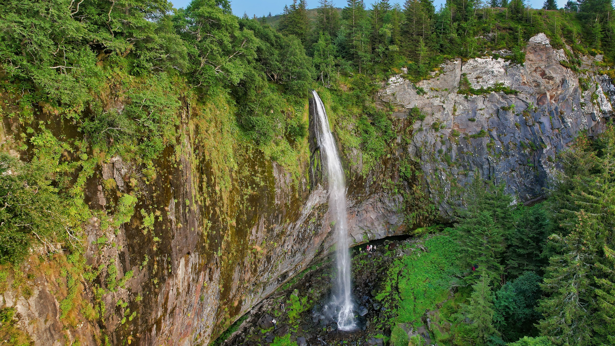 La Grande Cascade dans le Massif des Monts Dore