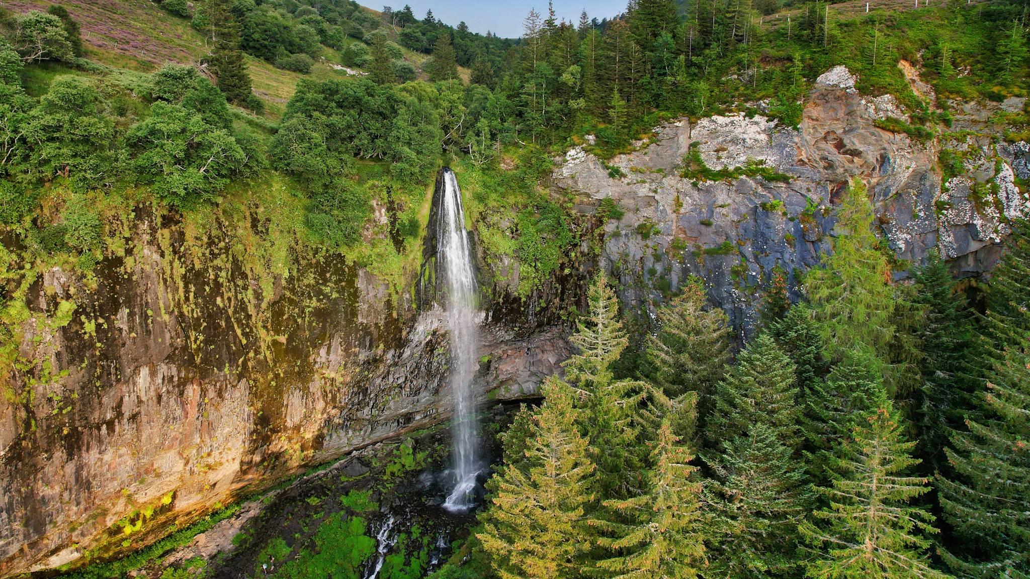 La Grande Cascade dans le Massif du Sancy