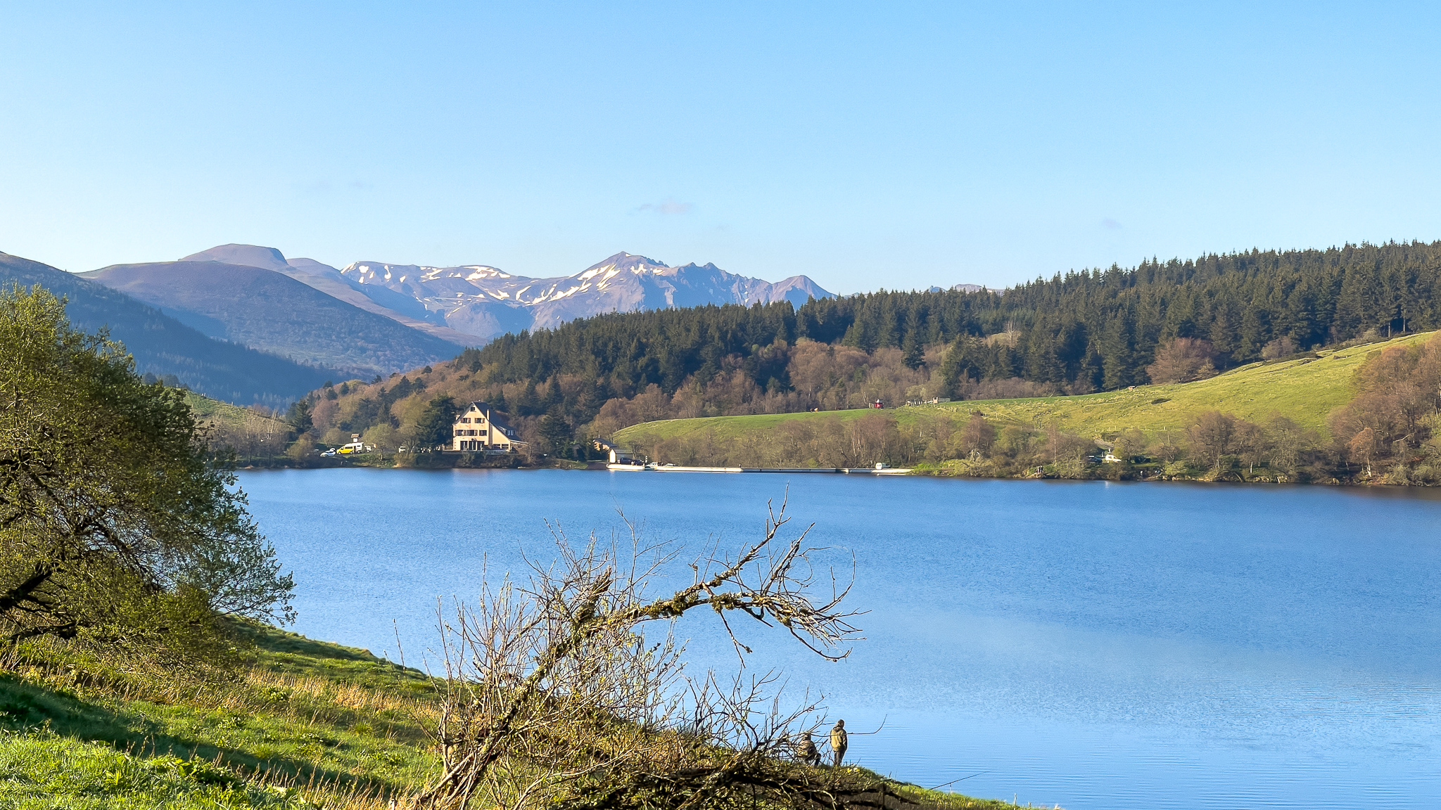 Le Mont Dore, le Lac de Guéry, plus haut lac d'Auvergne
