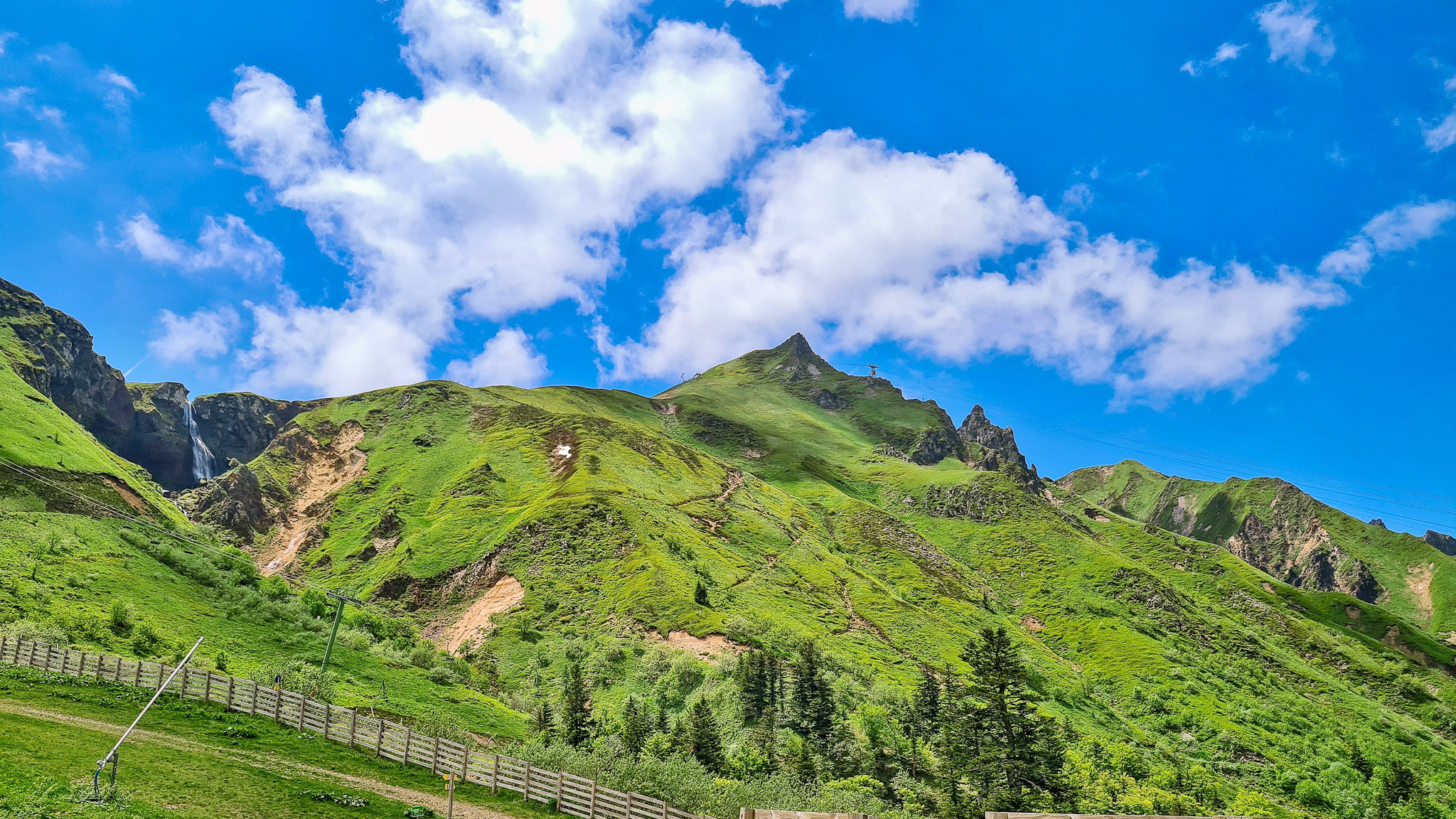Les crêtes du Sancy, la Dore et les aiguilles du Sancy