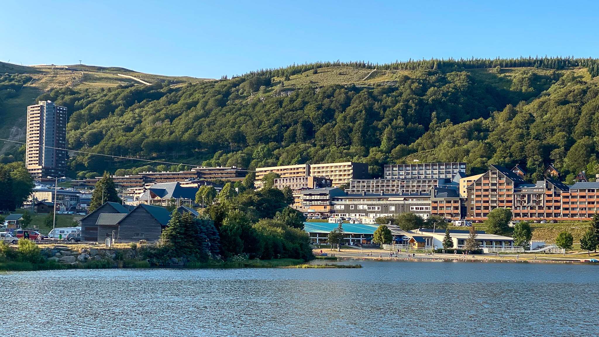 Super Besse, le centre ville de la station de Super Besse