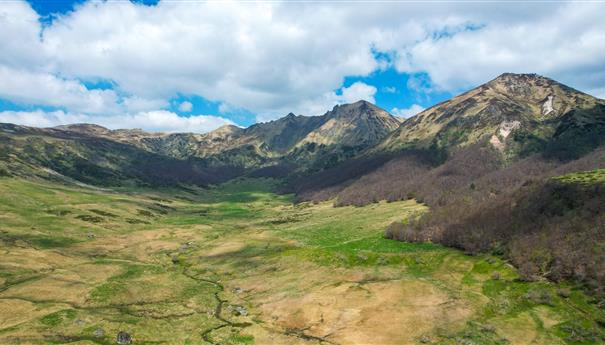 La Réserve Naturelle de la Fontaine Salée dans le Massif du Sancy