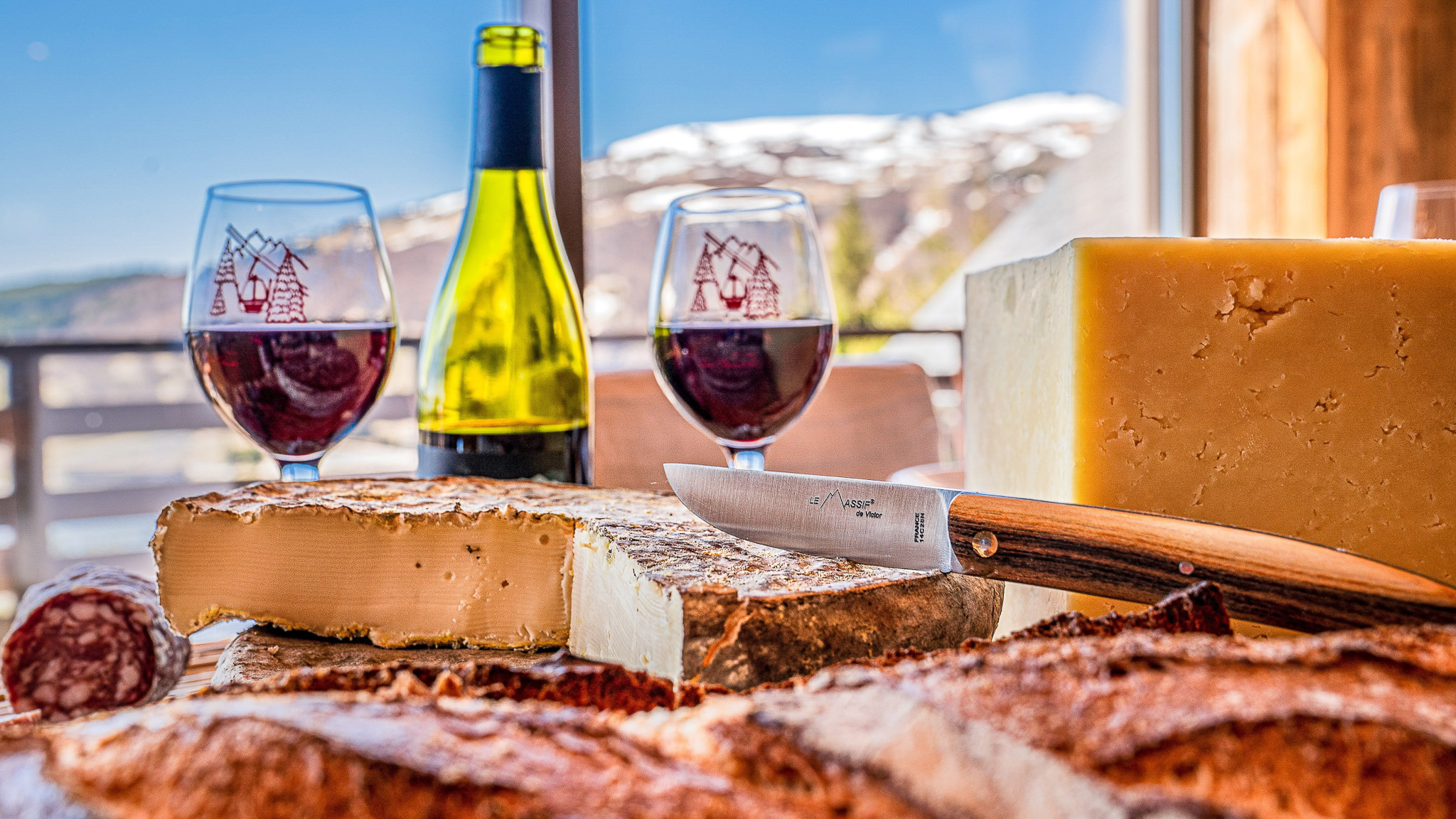 Du Pain, du Saint Nectaire Fermier et du Cantal