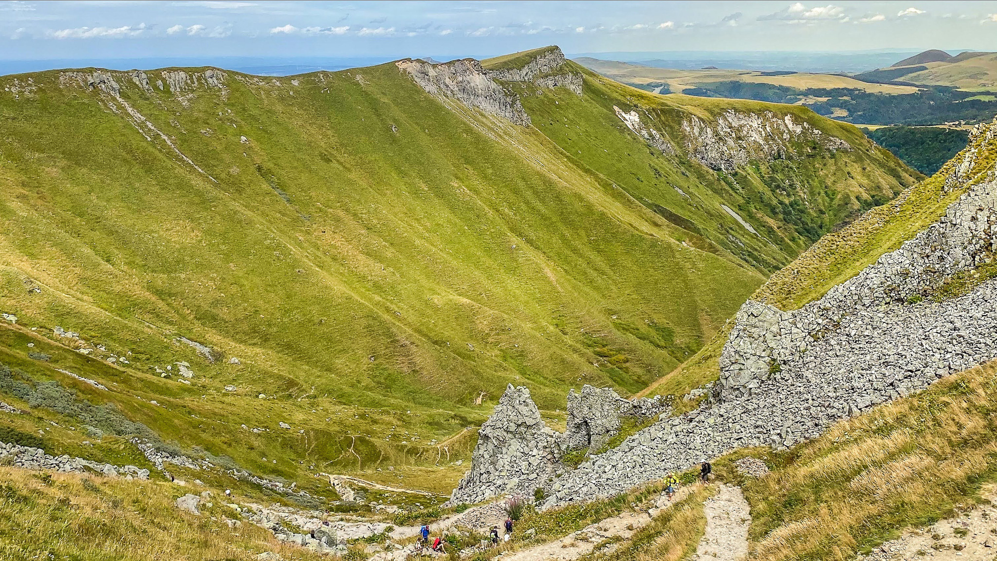 Le chemin de randonnée du Val de Courre