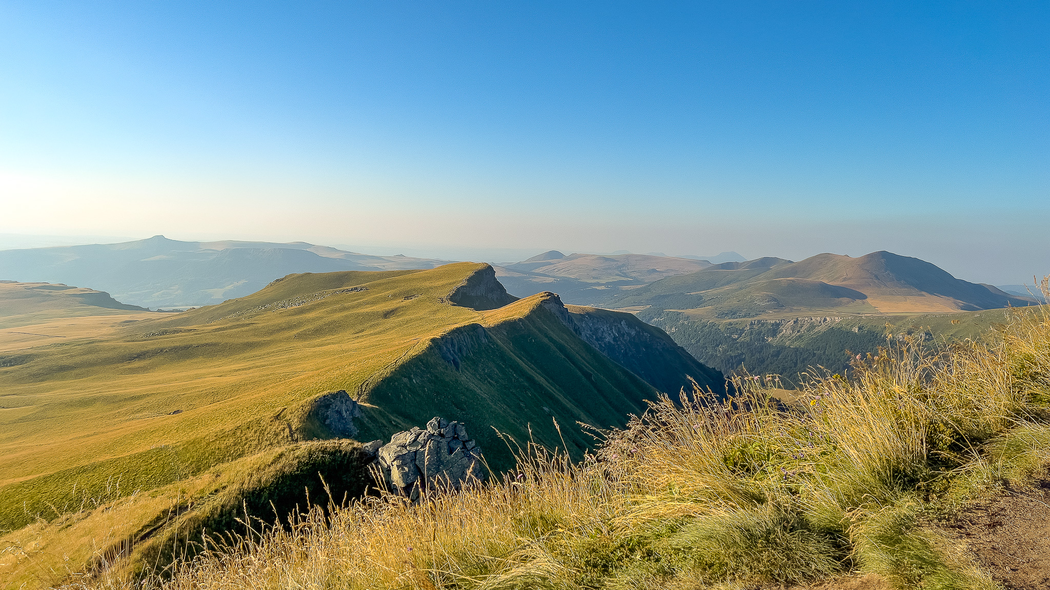 Chemin des Crêtes du Sancy, vers le Puy de Cliergue