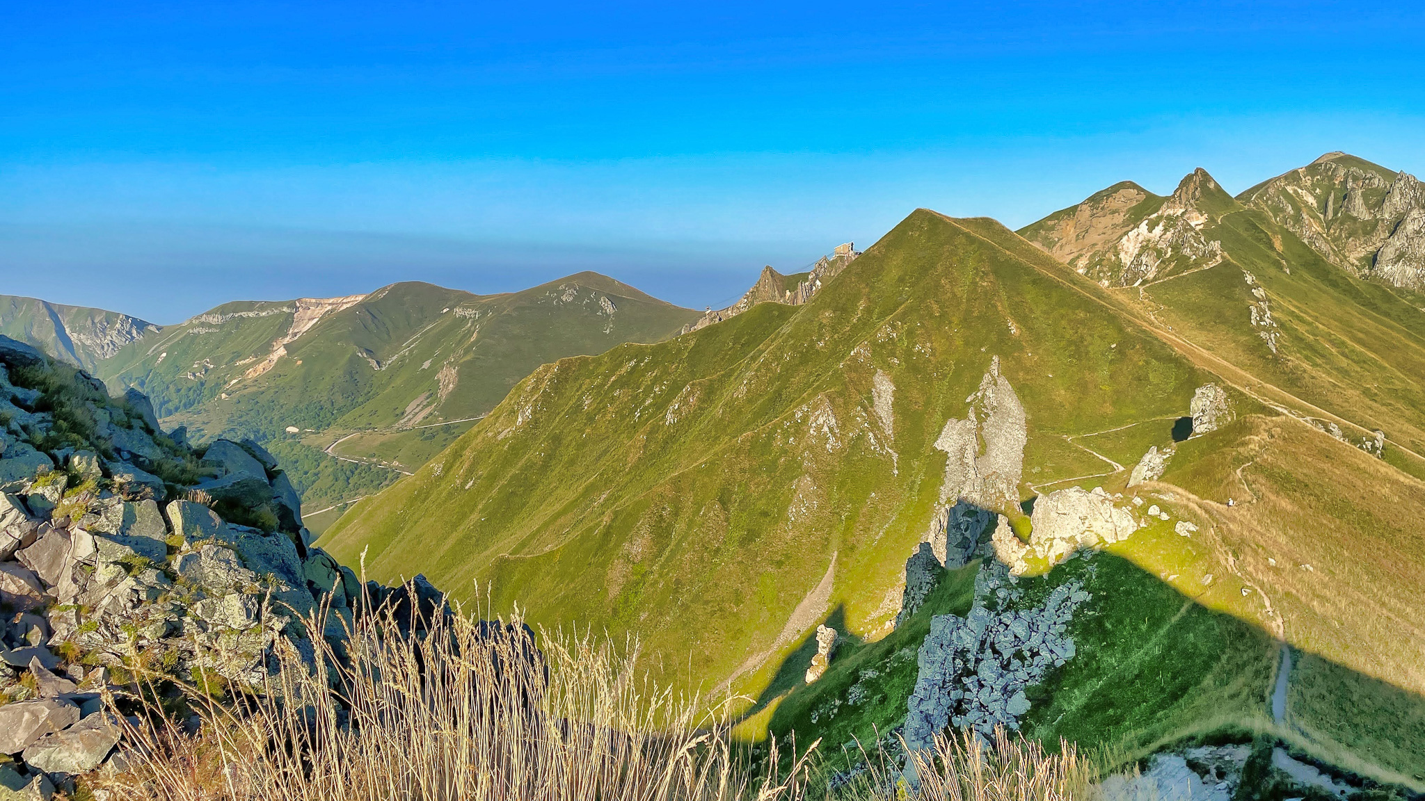 Col de Courre, le Chemin des Crêtes du Sancy