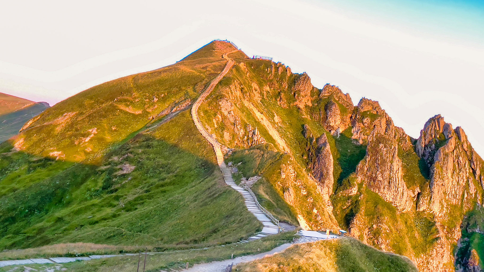 Au Pied du Puy de Sancy, après le Chemin des Crêtes du Sancy