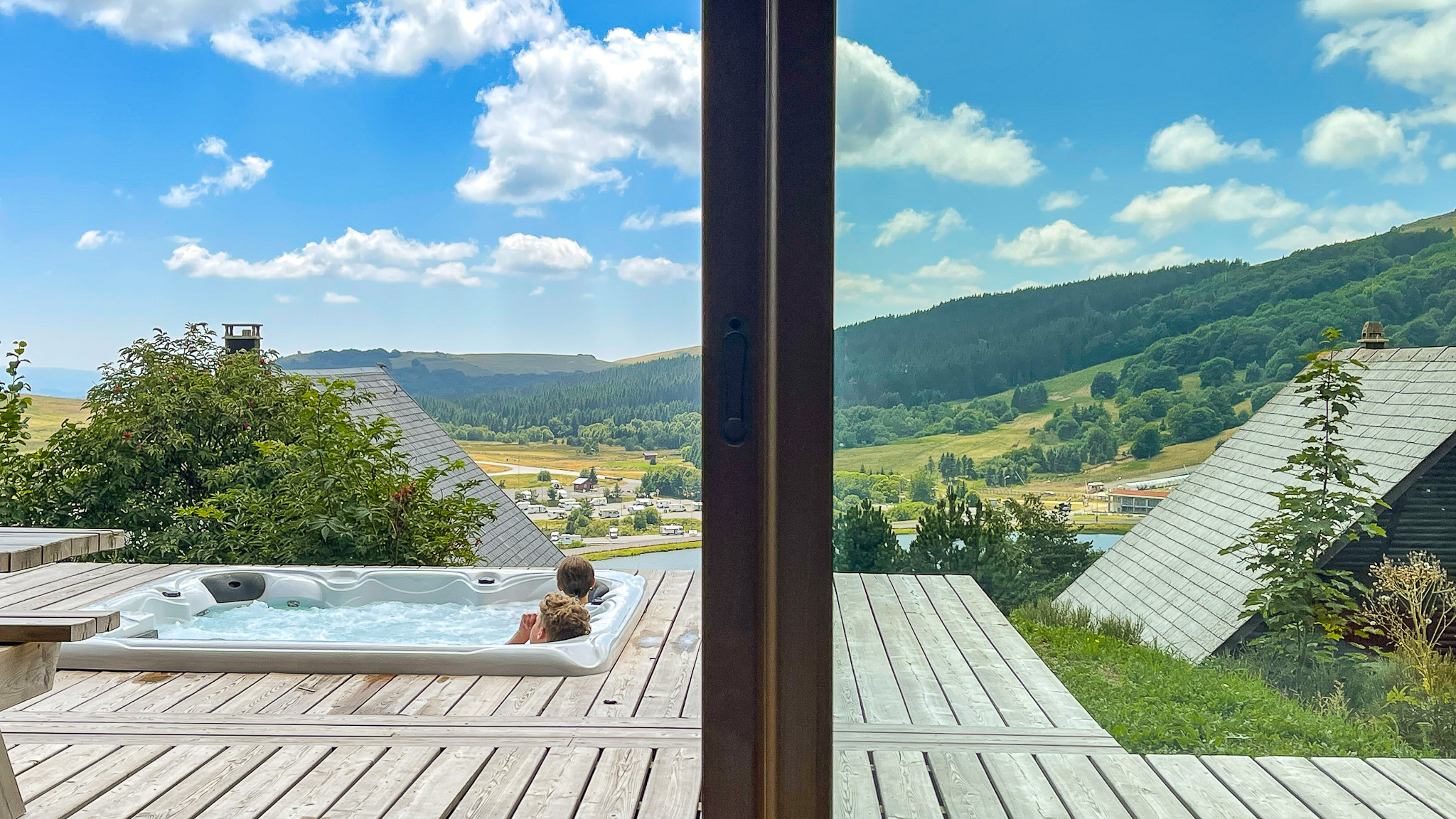 Spa Super Besse, vue de la Chambre double La Cascade