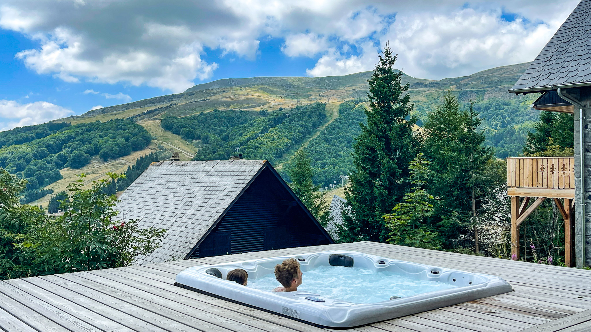 Spa Super Besse, magnifique vue sur Super Besse
