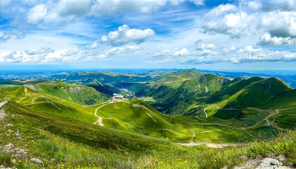 Naissance de la Vallée de la Dordogne sur les pentes du Puy de Sancy
