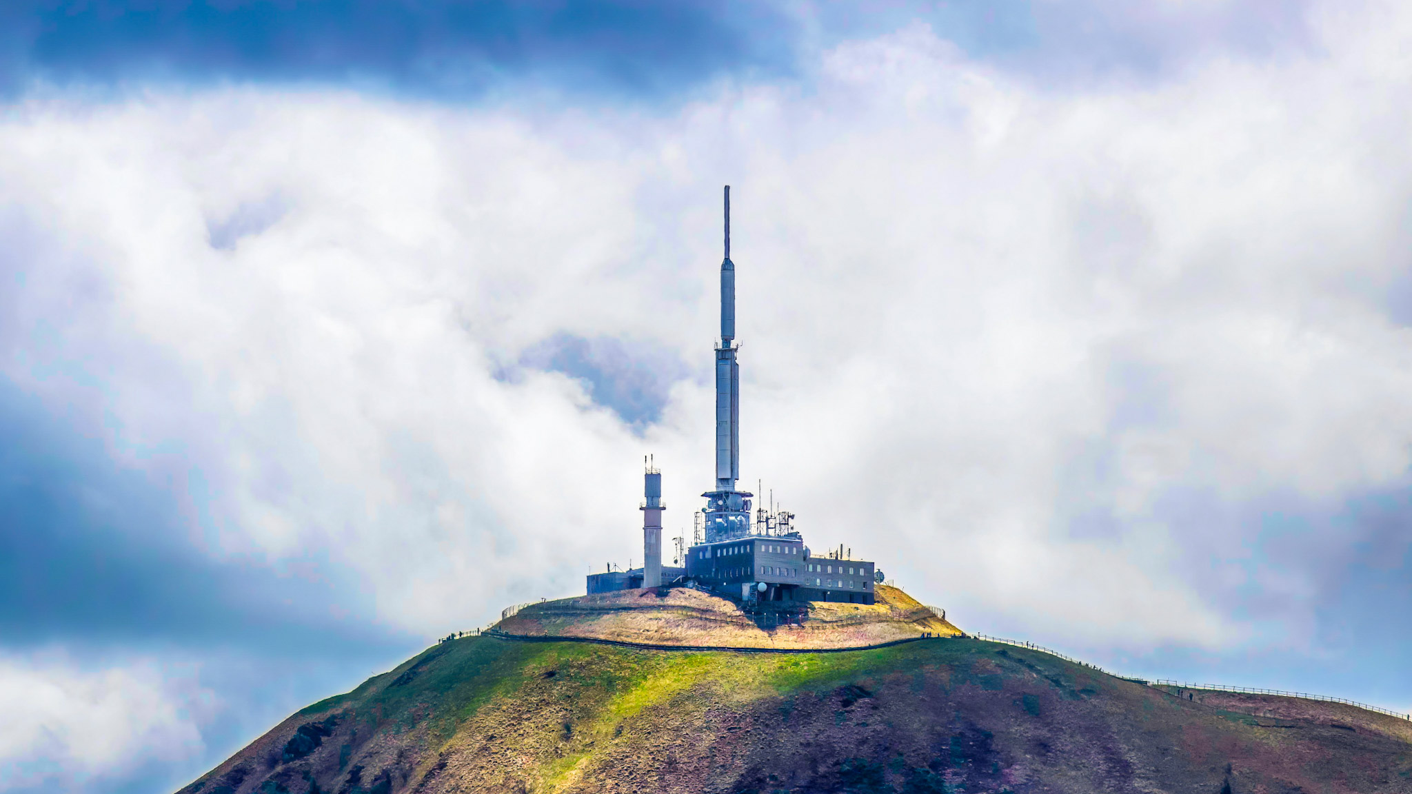 Au sommet du Puy de Dôme