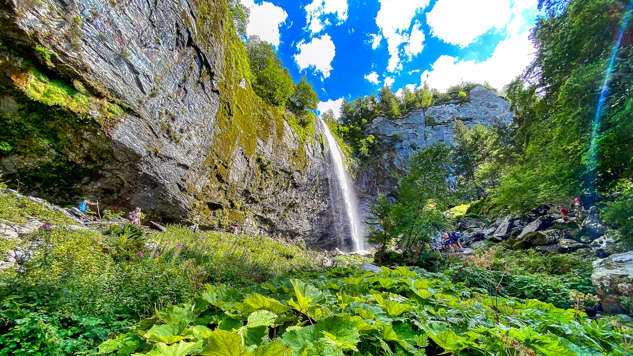 Le Mont Dore - La Grande Cascade, spot du Mont-Dore