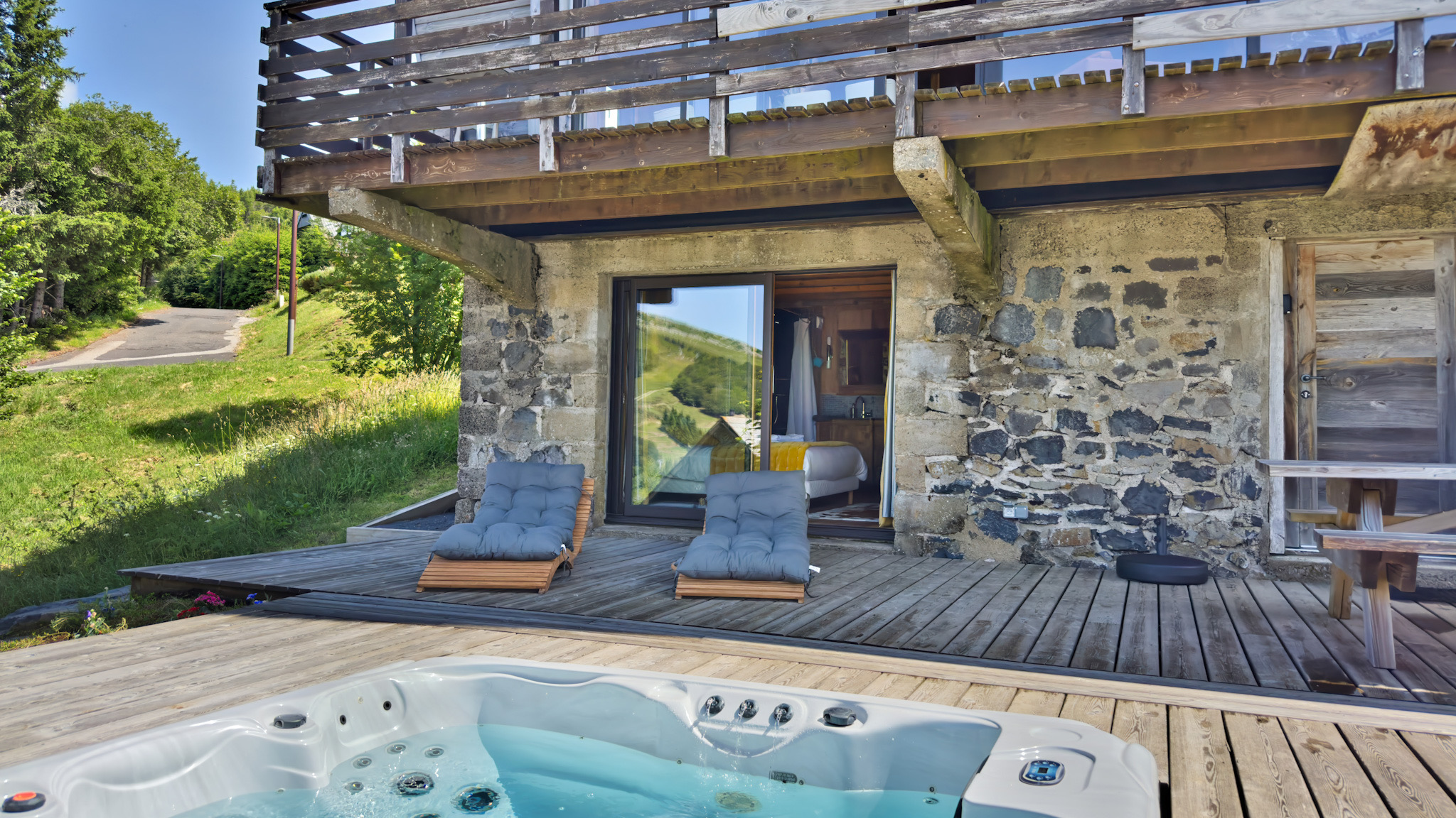 Chalet atypique à Super Besse dans le Massif du Sancy