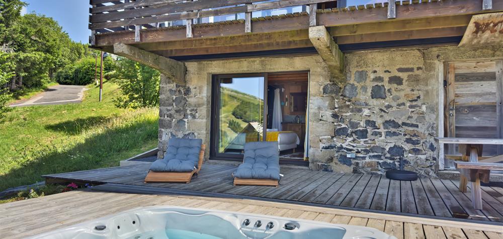 Chalet atypique à Super Besse dans le Massif du Sancy