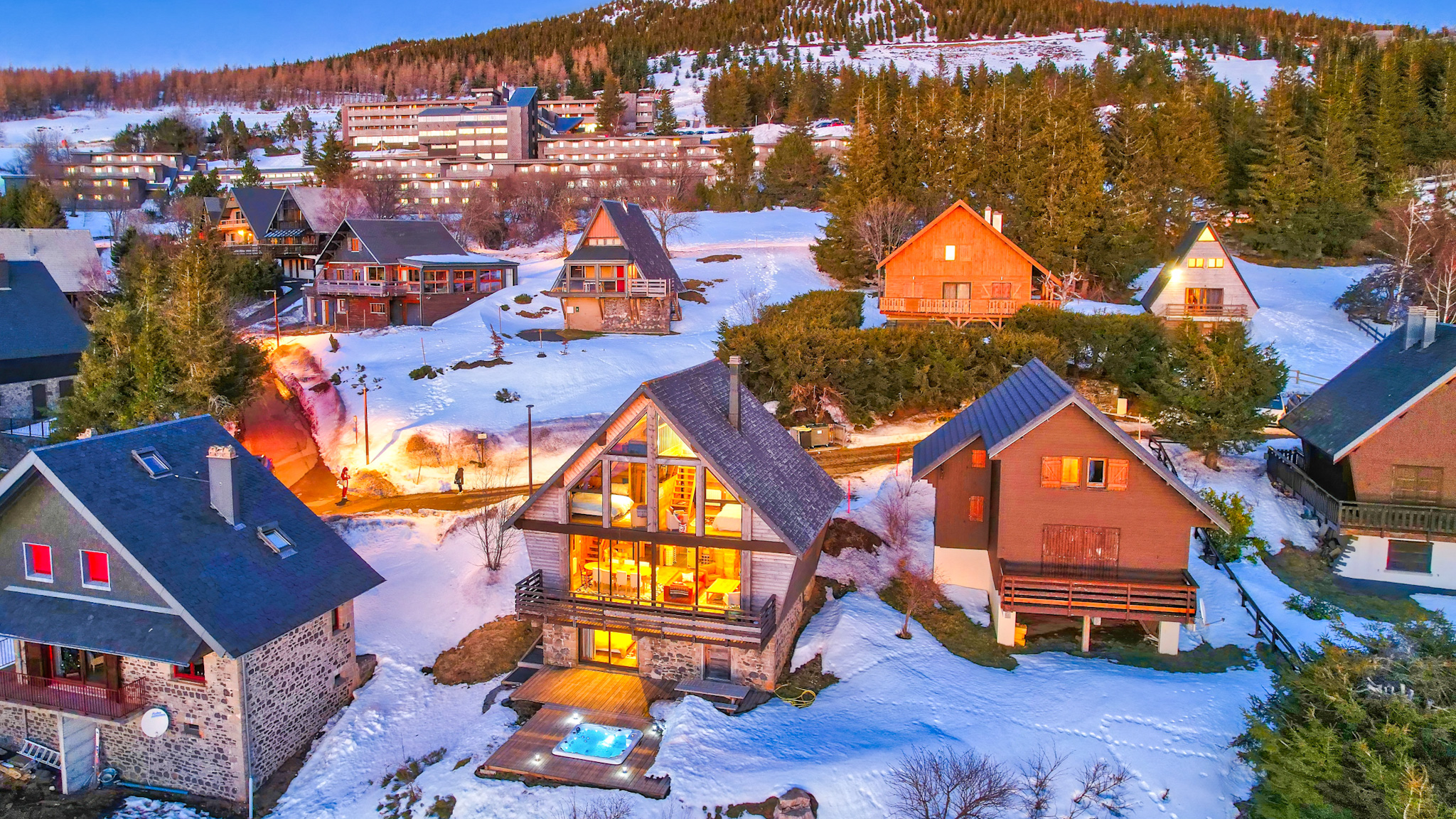 Chalet a la montagne en Auvergne