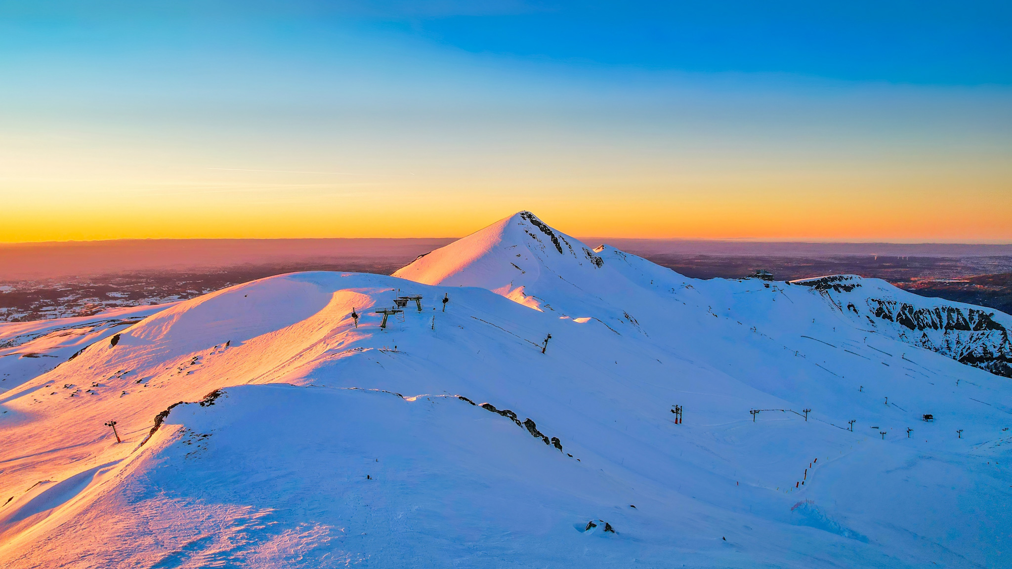 Noël a Super Besse en Auvergne