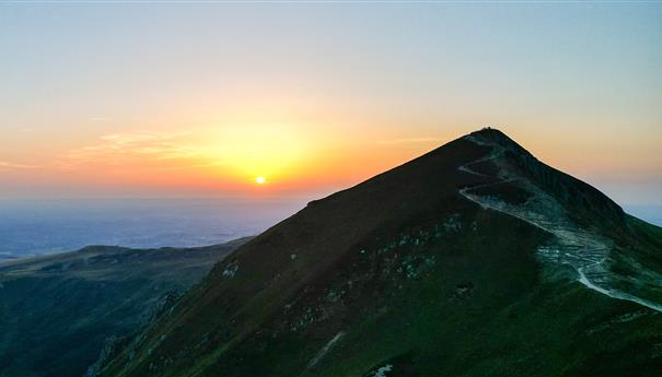 Coucher de soleil au Puy de Sancy