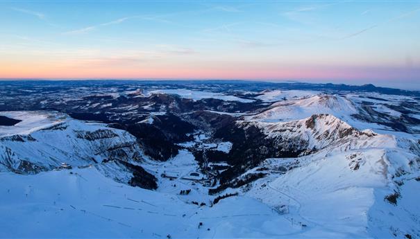 Le Puy Gros dominant la ville du Mont Dore