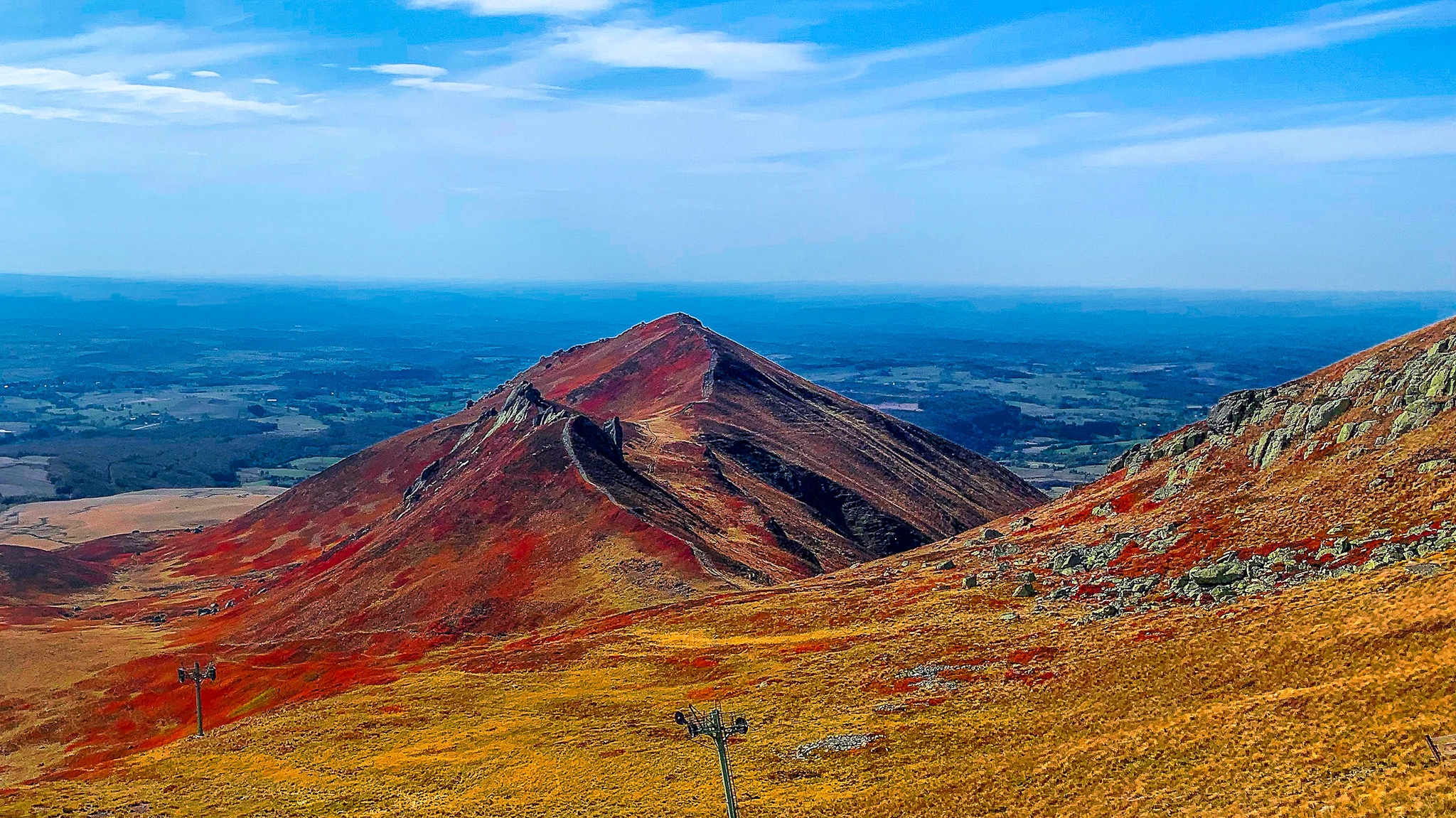 Le Puy Gros sous ses couleurs d'Automne