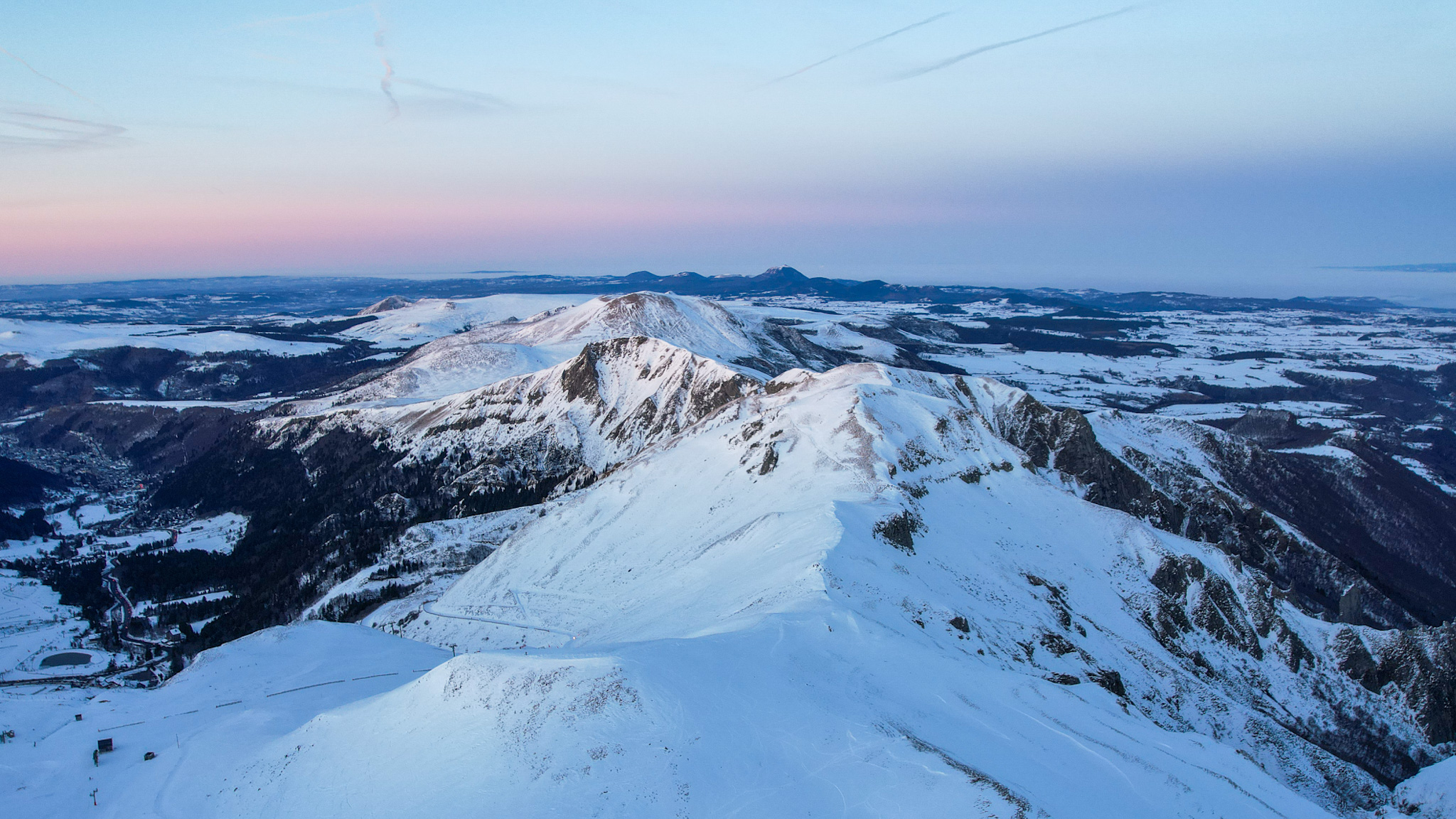 Le Massif du Sancy et la Chaîne des Puys