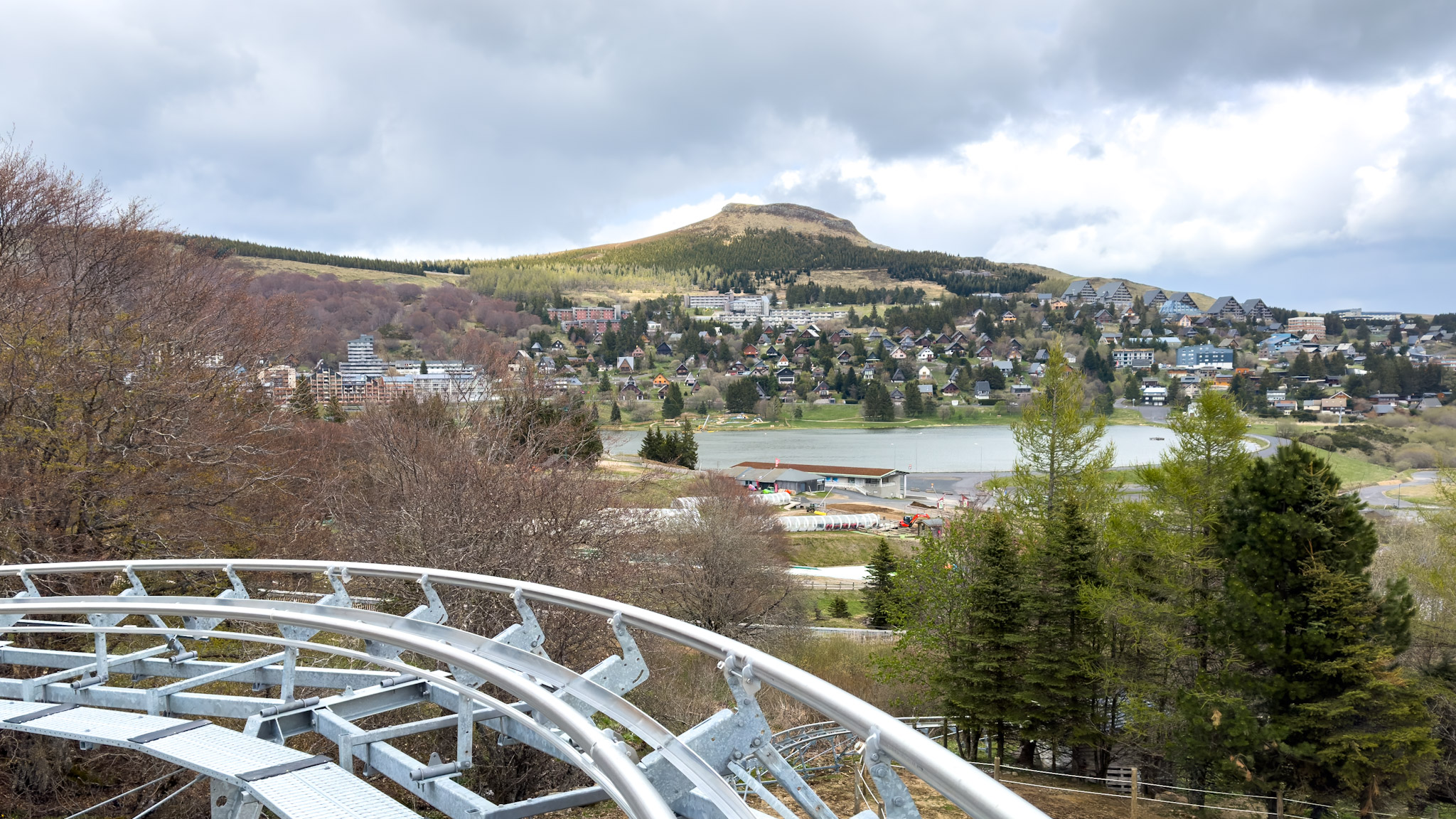 Super Coaster Super Besse vue sur Super Besse