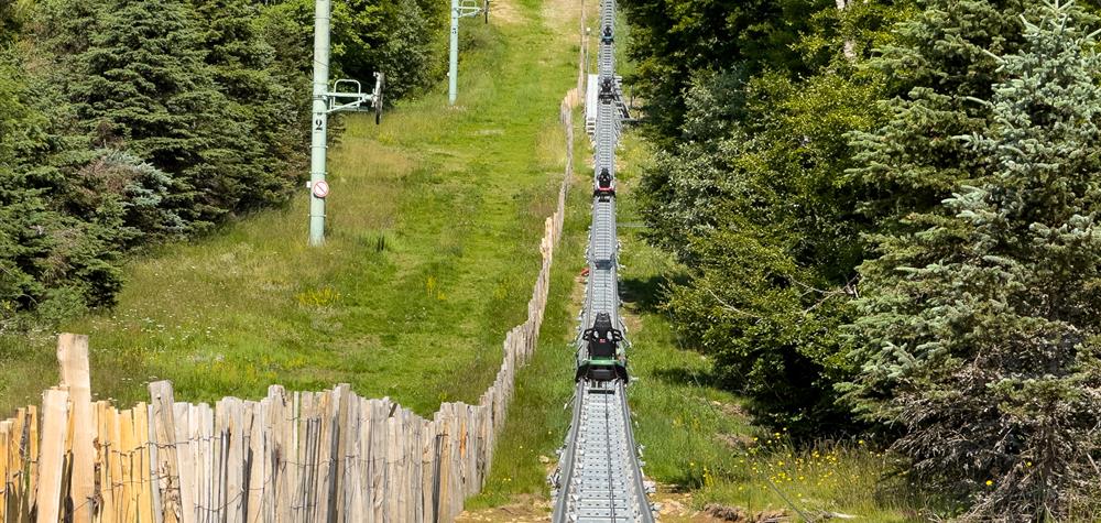 Super Coaster Super Besse - La Montee