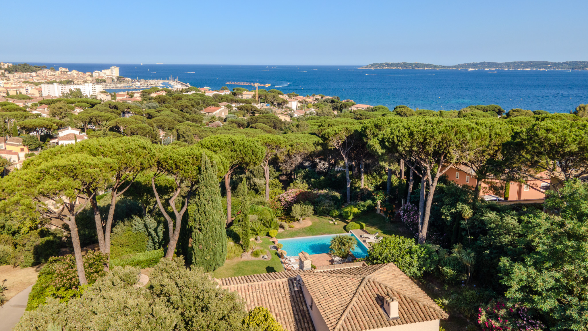 Villa au centre ville de Sainte Maxime dans le Golfe de Saint Tropez
