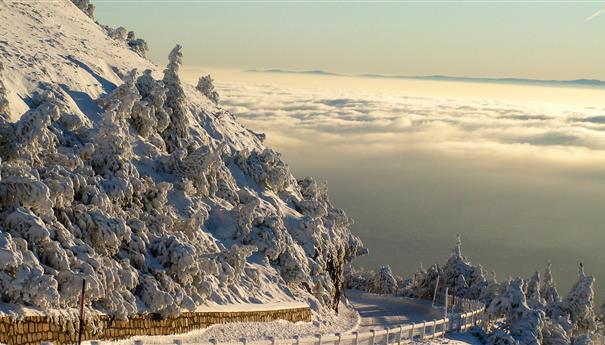 Mer de Nuages au Sommet du Puy de Dôme