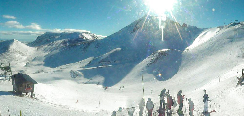 Skier dans le Massif du Sancy