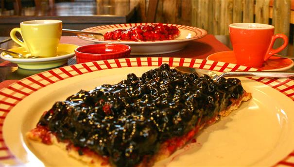 Tarte à la Myrtille du Sancy